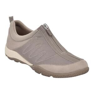 Easy Spirit Women's Bestrong Zip Up Walking Sneakers Taupe Size 9